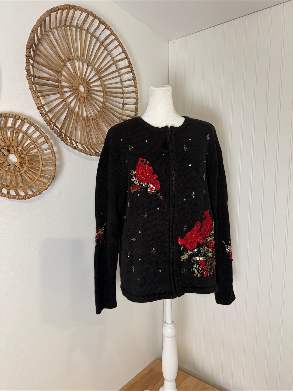Vintage granny Sweater Jacket